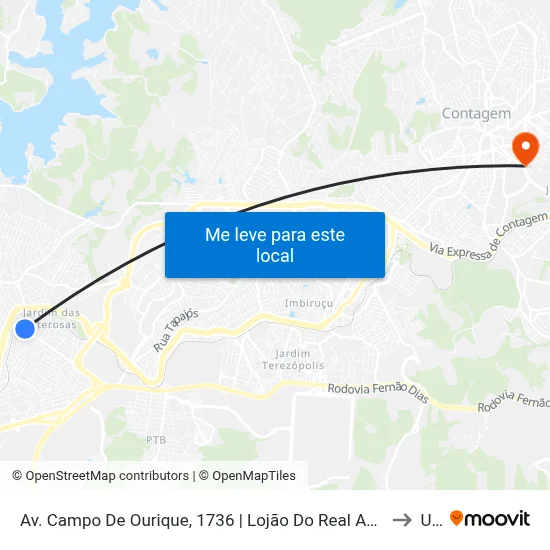 Av. Campo De Ourique, 1736 | Lojão Do Real Antes Da Linha Férrea to Una map