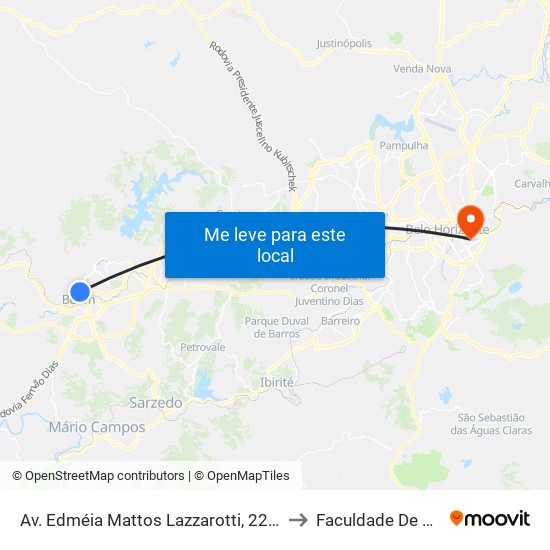 Av. Edméia Mattos Lazzarotti, 2298 | Droga Raia to Faculdade De Medicina map