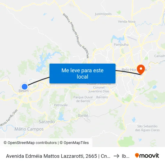 Avenida Edméia Mattos Lazzarotti, 2665 | Cnr Próximo A Puc to Ibmec map