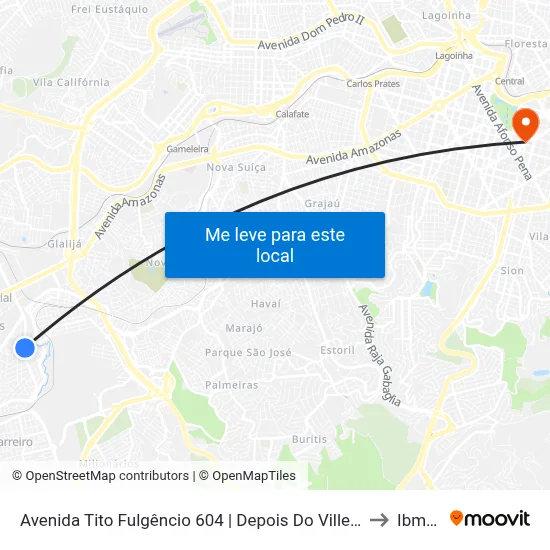 Avenida Tito Fulgêncio 604 | Depois Do Villefort to Ibmec map