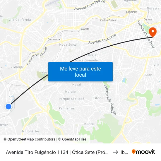 Avenida Tito Fulgêncio 1134 | Ótica Sete (Próximo Ao Hospital Santa Rita) to Ibmec map