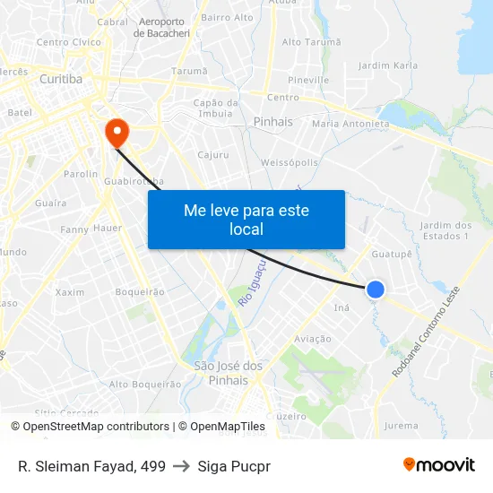 R. Sleiman Fayad, 499 to Siga Pucpr map