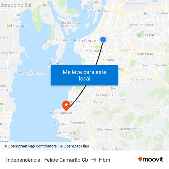 Independência - Felipe Camarão Cb to Hbm map