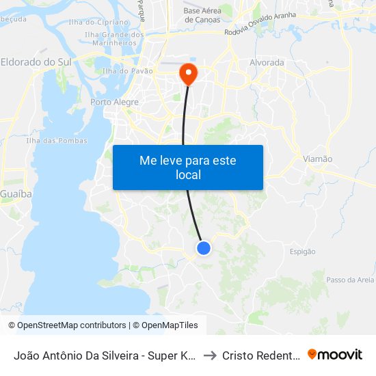 João Antônio Da Silveira - Super Kan to Cristo Redentor map