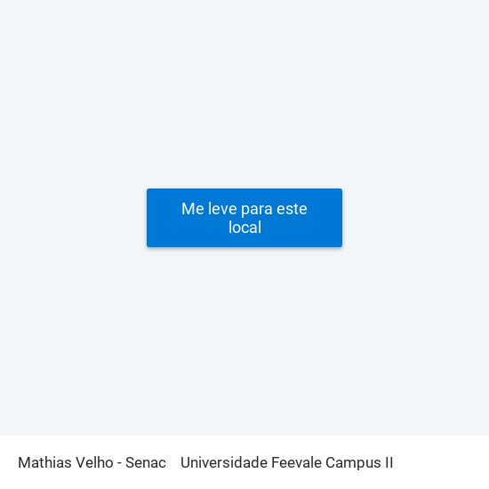 Mathias Velho - Senac to Universidade Feevale Campus II map