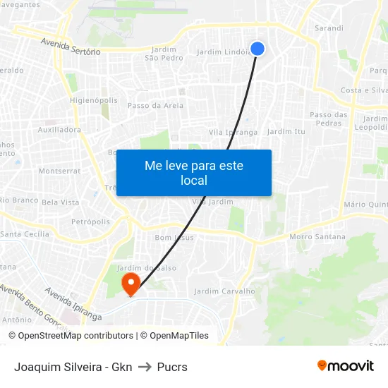 Joaquim Silveira - Gkn to Pucrs map