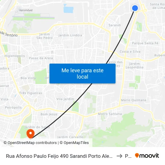 Rua Afonso Paulo Feijo 490 Sarandi Porto Alegre - Rio Grande Do Sul 91140 Brasil to Pucrs map