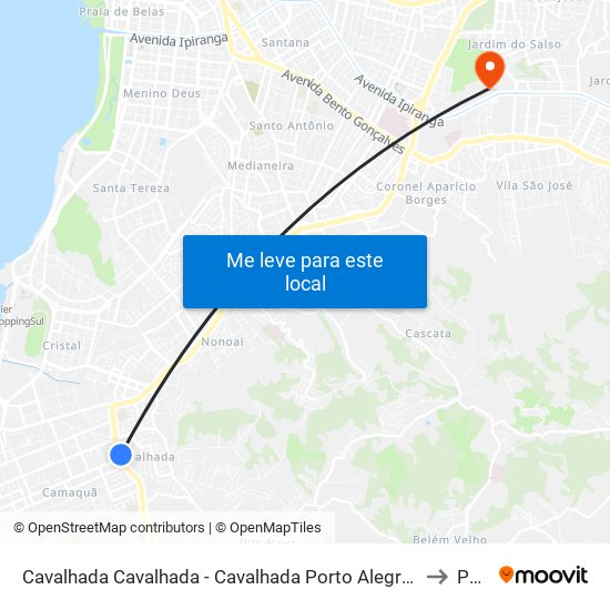 Cavalhada Cavalhada - Cavalhada Porto Alegre - Rs 91740-001 Brasil to Pucrs map