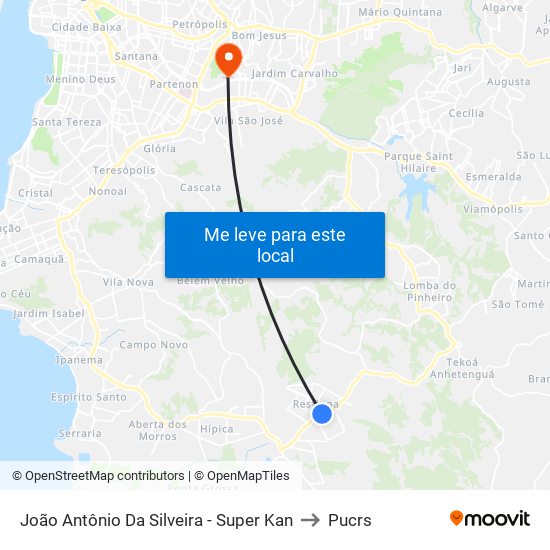 João Antônio Da Silveira - Super Kan to Pucrs map