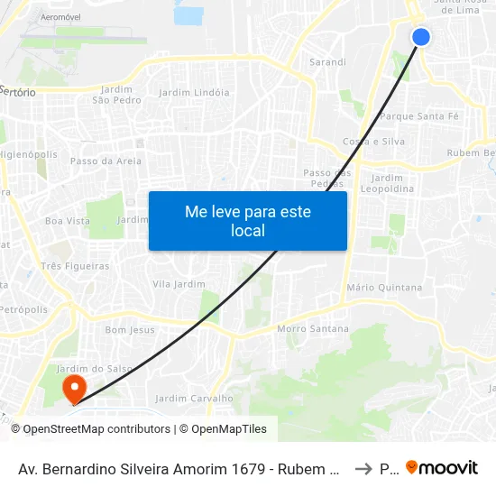 Av. Bernardino Silveira Amorim 1679 - Rubem Berta - Rubem Berta Porto Alegre - Rs 91160-170 Brasil to Pucrs map