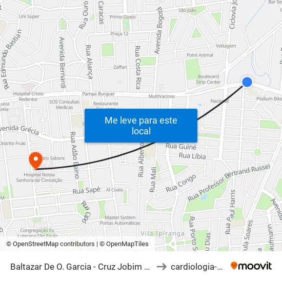 Baltazar De O. Garcia - Cruz Jobim Bc to cardiologia-4d map