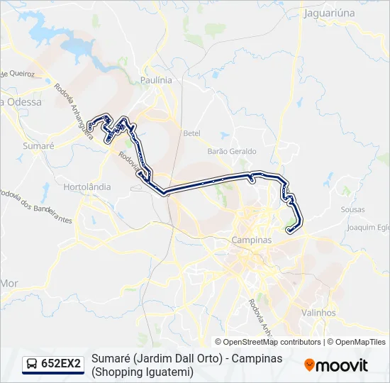 652EX2  Line Map