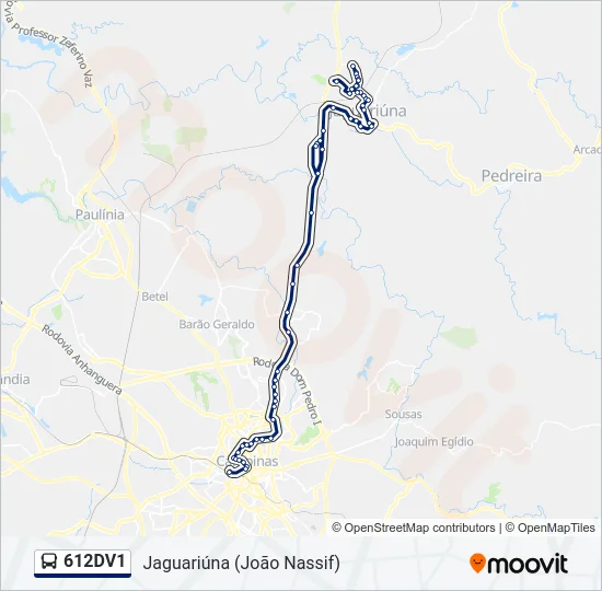 612DV1  Line Map