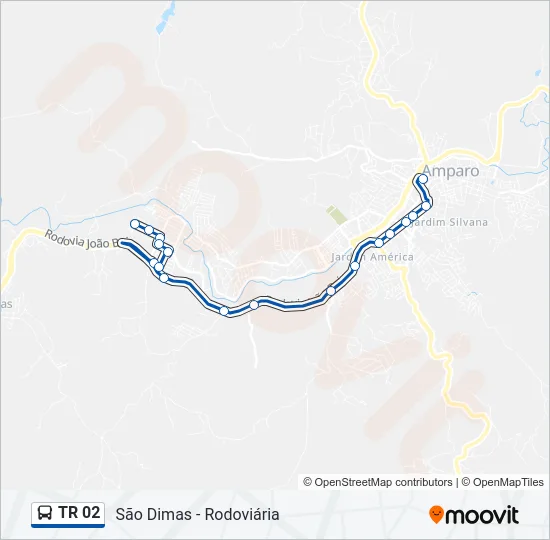 TR 02 Bus Line Map