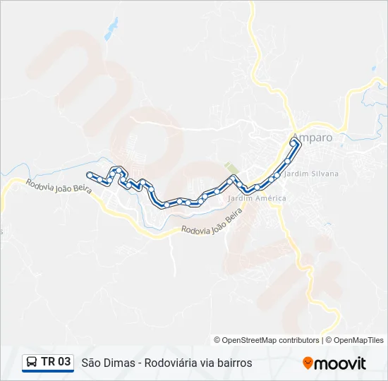 TR 03 Bus Line Map
