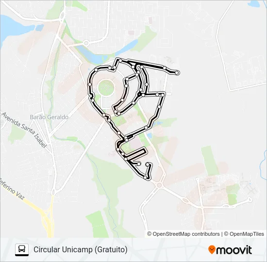 CIRCULAR 2 VIA MUSEU Bus Line Map