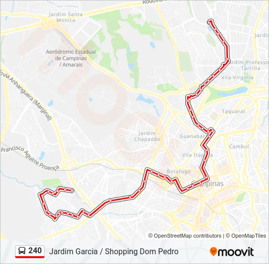 240  Line Map