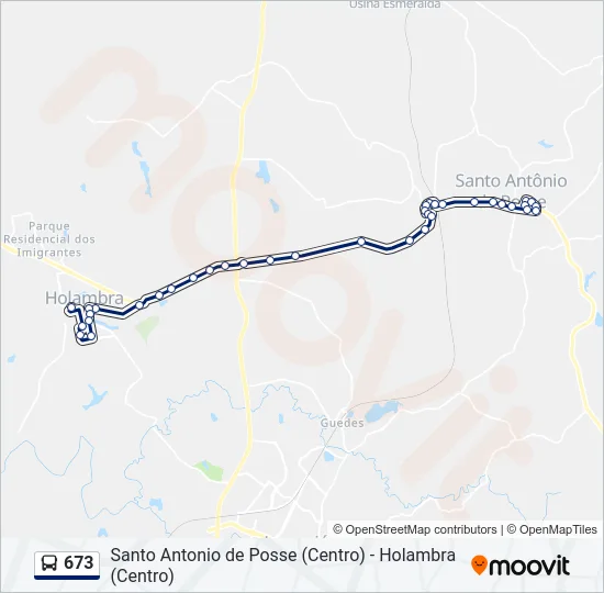 673  Line Map
