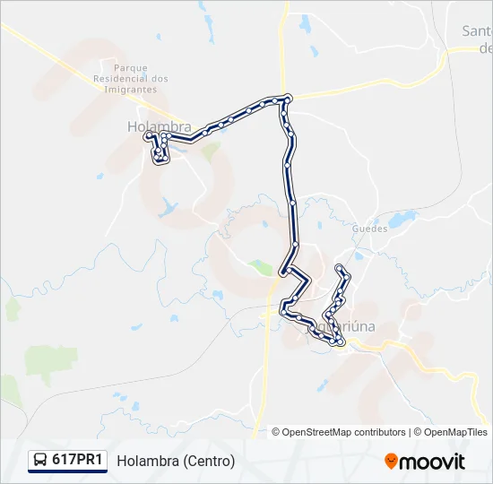 617PR1  Line Map