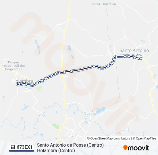 673EX1  Line Map