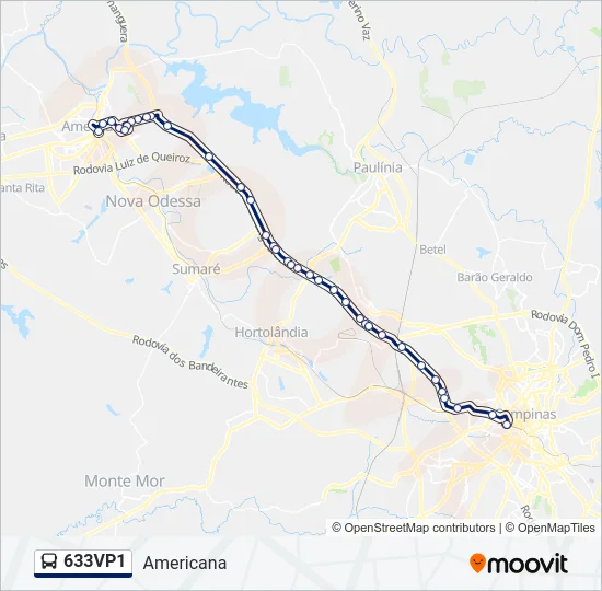 633VP1  Line Map