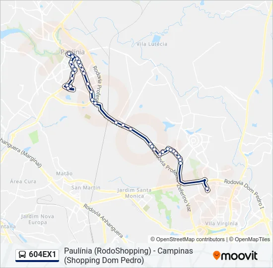 604EX1  Line Map