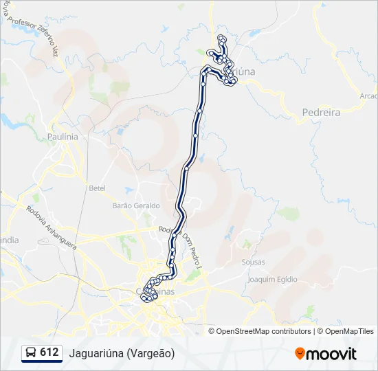 612  Line Map