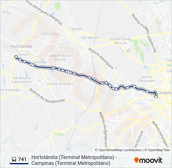 741  Line Map