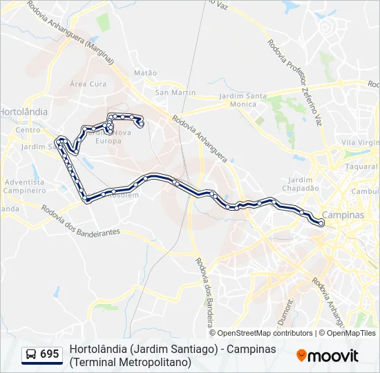 695  Line Map