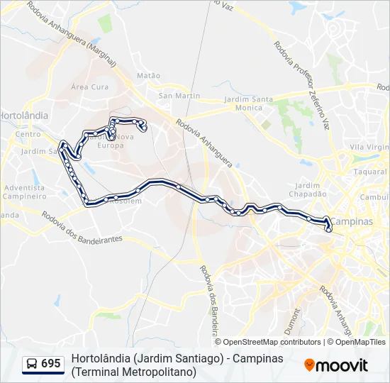 695  Line Map