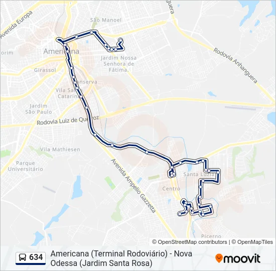 634  Line Map
