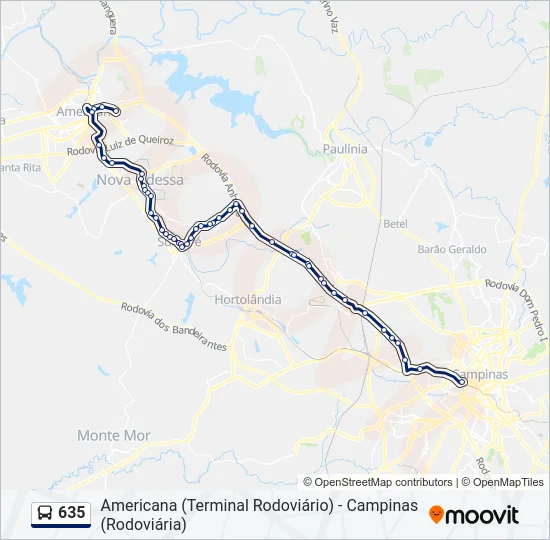 635  Line Map