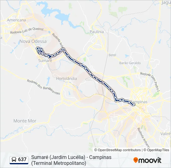 637  Line Map