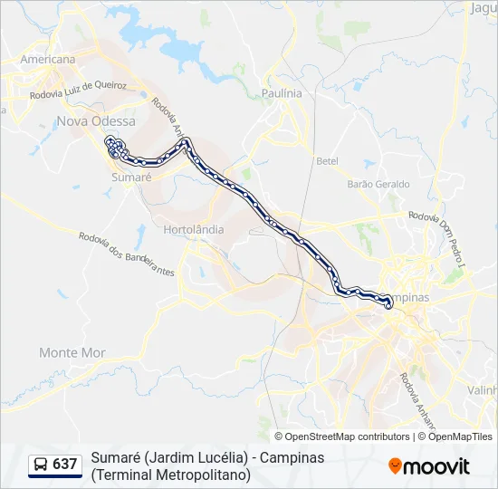 637  Line Map