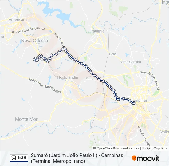 638  Line Map