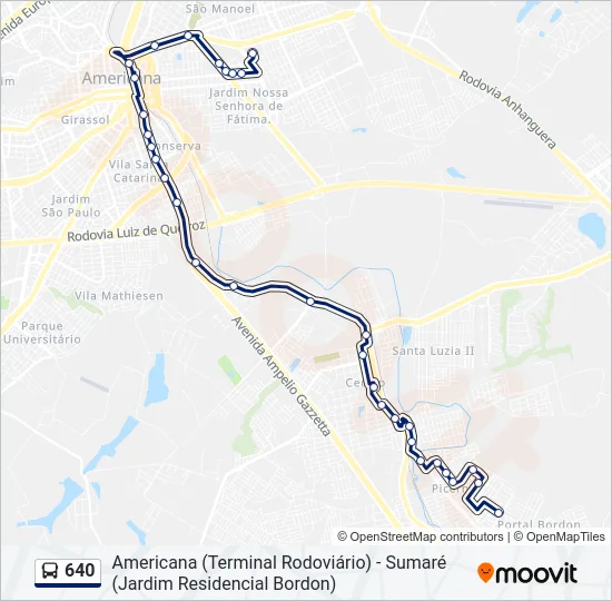 640  Line Map