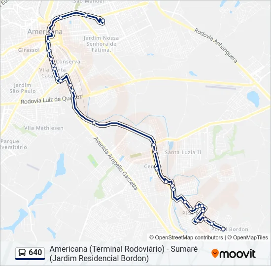 640  Line Map