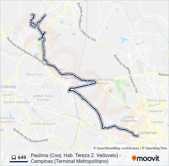 649  Line Map
