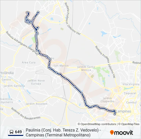 649  Line Map