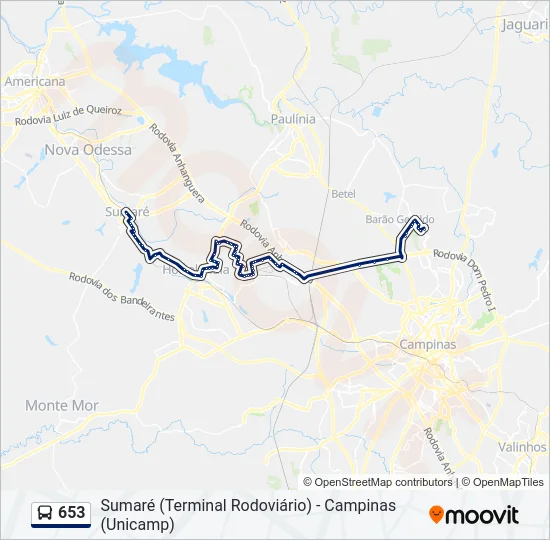 653  Line Map