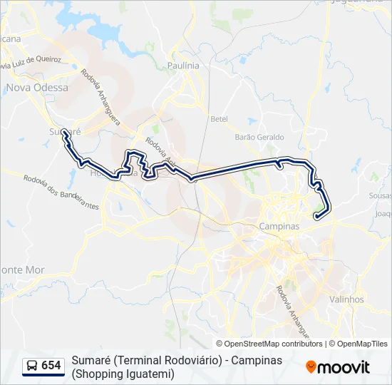 654  Line Map