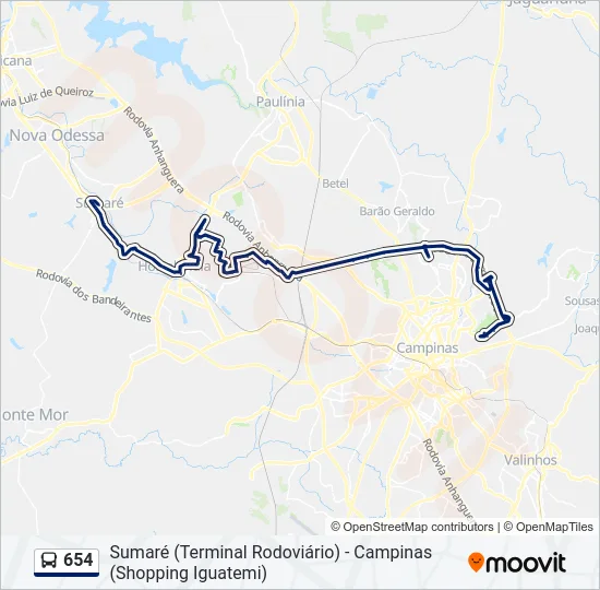 654  Line Map