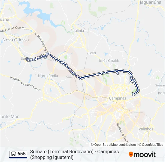655  Line Map