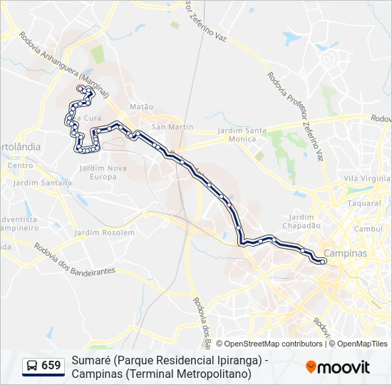 659  Line Map