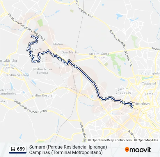 659  Line Map