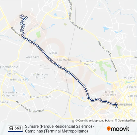 663  Line Map