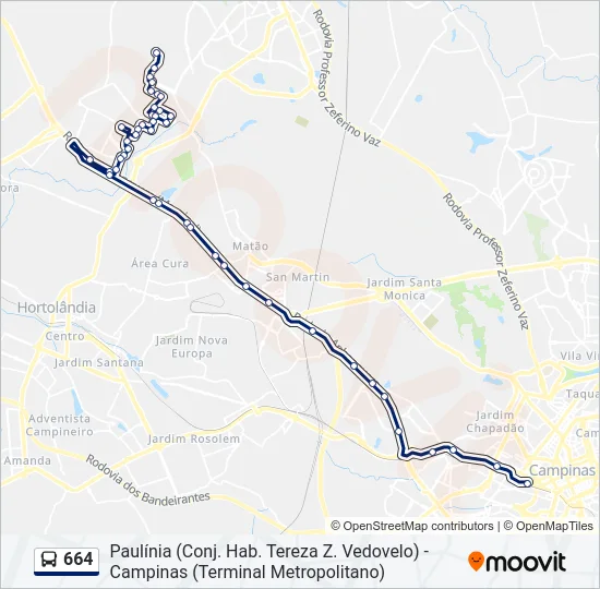 664  Line Map