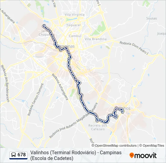 678  Line Map