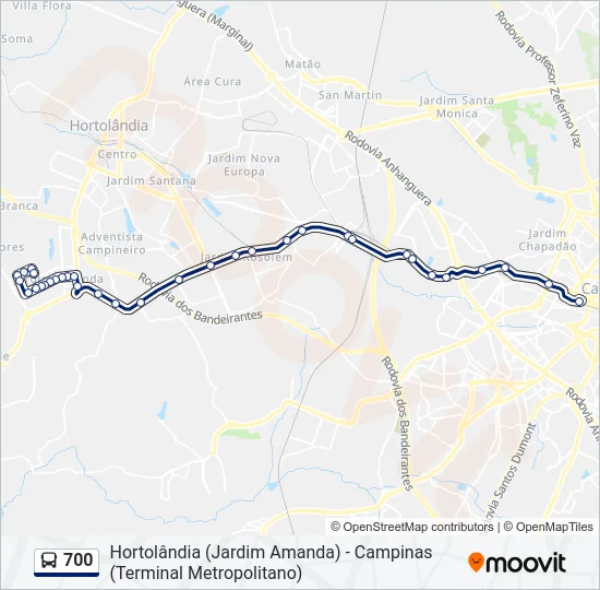 700  Line Map