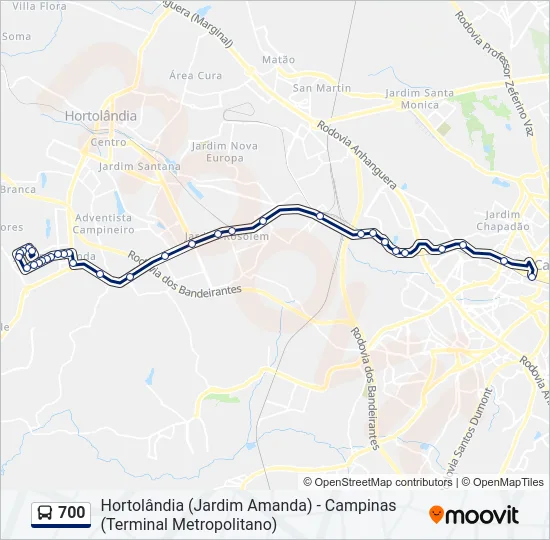 700  Line Map